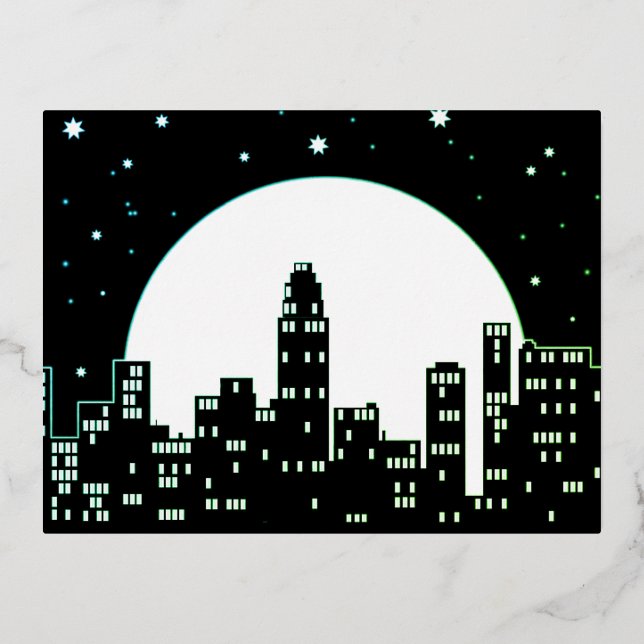 New York Postkarte (Vorderseite)