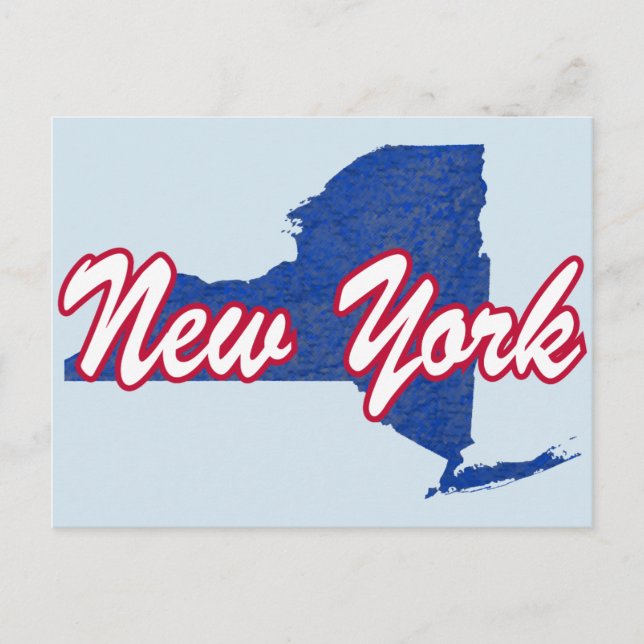 New York Postkarte (Vorderseite)