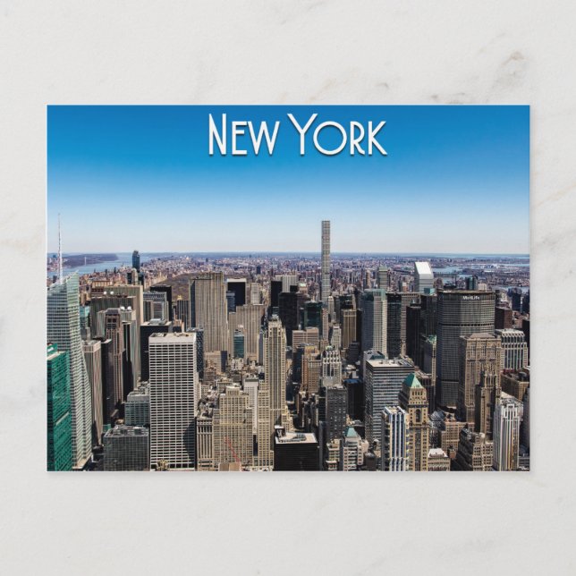 New York Postkarte (Vorderseite)