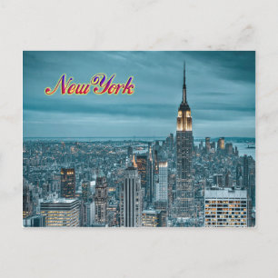 New York Postkarte
