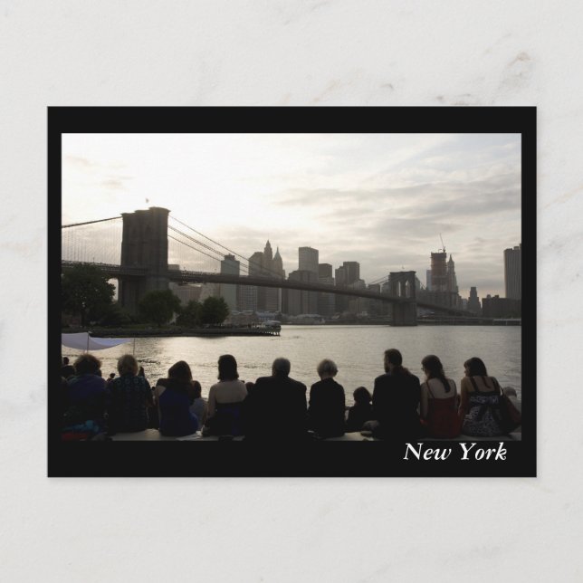 New York Postkarte (Vorderseite)