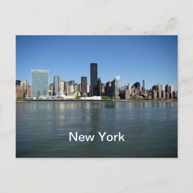 New York Postkarte (Vorderseite)
