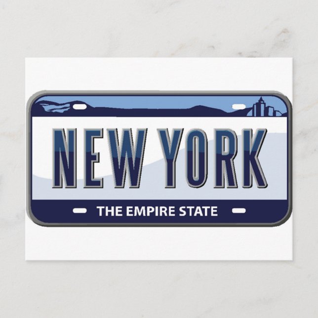 New York Postkarte (Vorderseite)