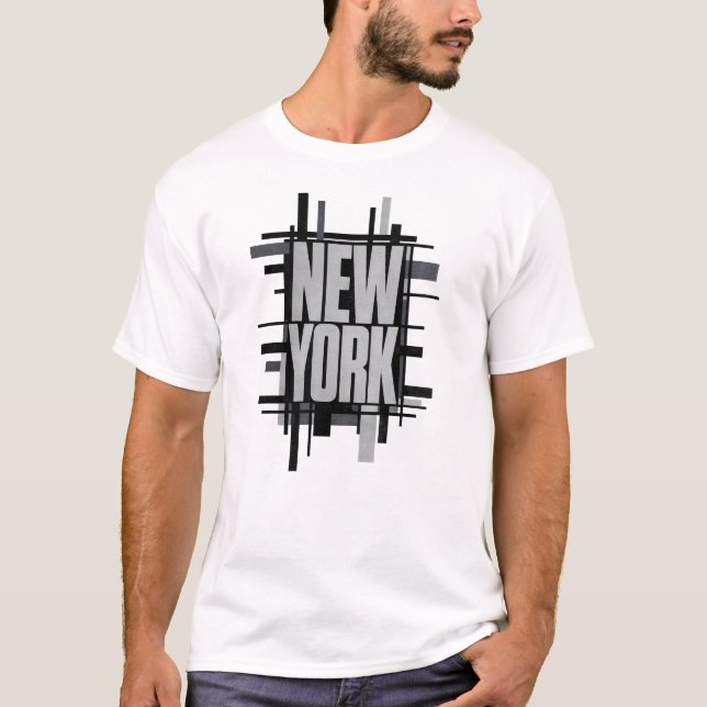 NEW YORK — Pressure Grid T-Shirt (Vorderseite)