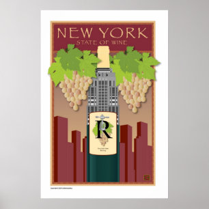 New York Print Poster