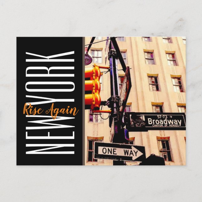 New York-Queensboro-Brücke Postkarte (Vorderseite)