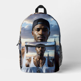 New York - Rap Star Bedruckter Rucksack