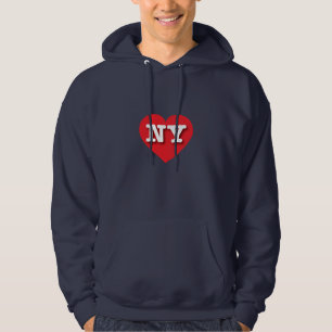 New York Red Heart - I Liebe NY Hoodie