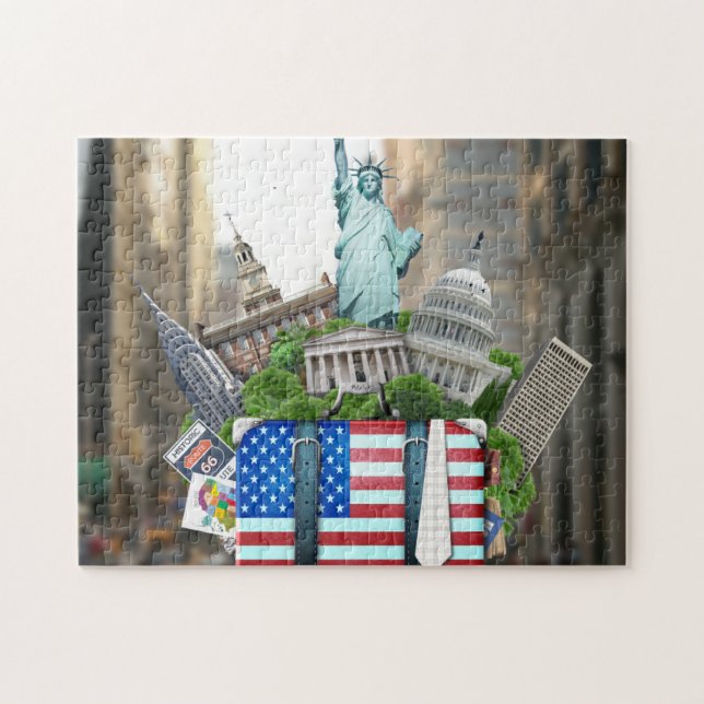 New York Reise Puzzle (Horizontal)