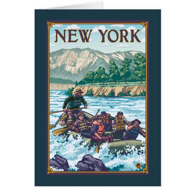 New York River Rafting Scene (Vorne)
