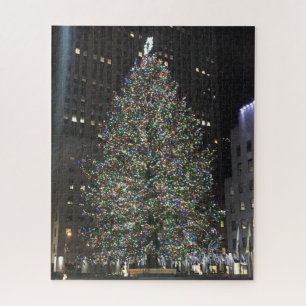 New York Rockefeller Center Christmas Tree NYC Puzzle