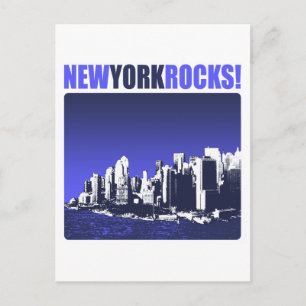 New York Rocks! Postkarte