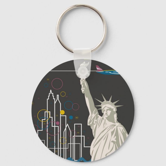 New York Schlüsselanhänger (Vorderseite)