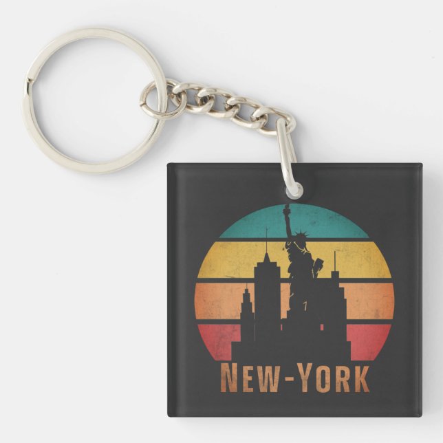 New York Schlüsselanhänger (Vorderseite)