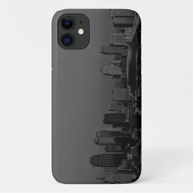New York, Schwarz-Weiß-Case-Mate Case-Mate iPhone Hülle (Rückseite)