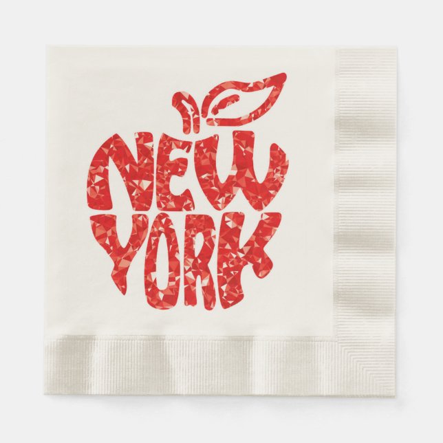 NEW YORK SERVIETTE (Vorderseite)