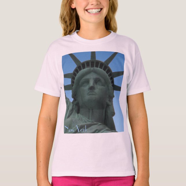 New York Shirt Kid's Statue of Liberty NYC T - Shi (Vorderseite)