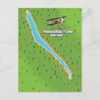 New York Skaneateles Lake Map