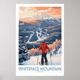 New York Ski Print 1 Poster