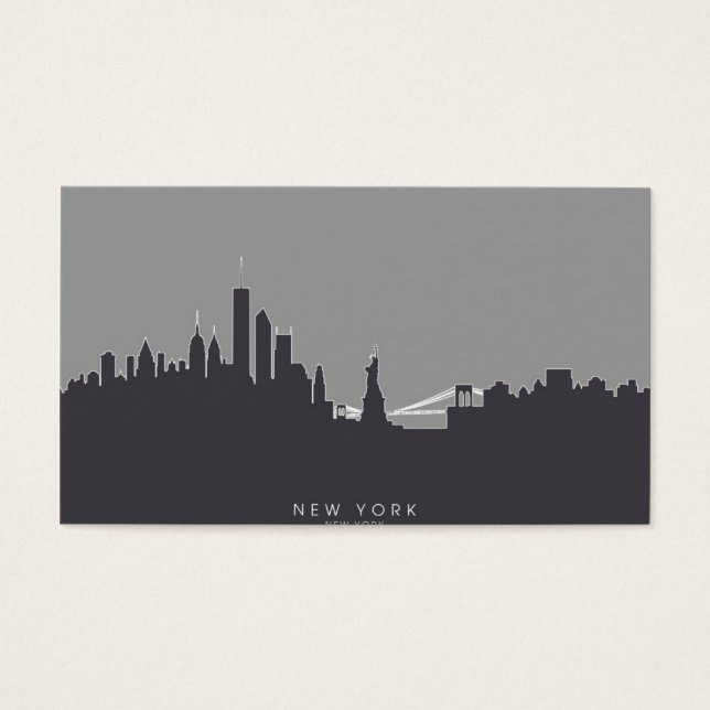 New York Skyline (Vorderseite)