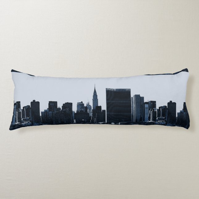 New York Skyline Body Pillow Seitenschläferkissen (Vorderseite)