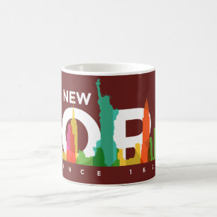 New York Skyline Coffee Tasse