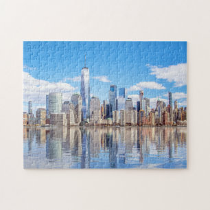 New York Skyline Foto Puzzle
