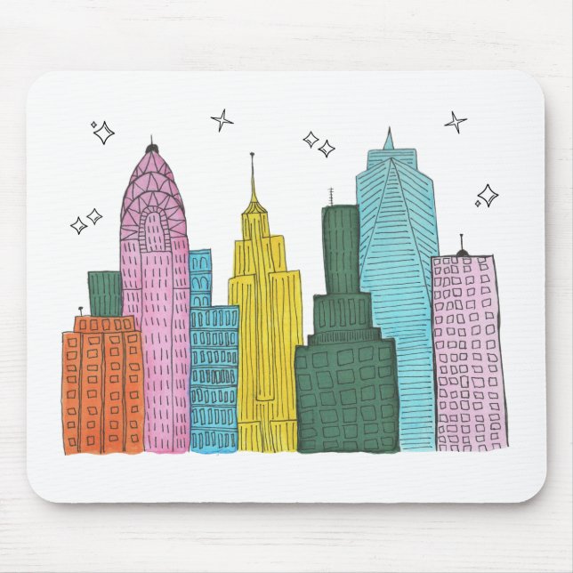 New York Skyline Mousepad (Vorne)