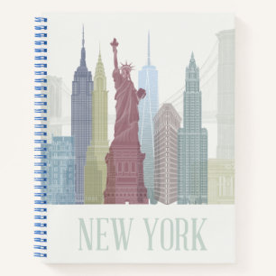 New York Skyline Notizbuch