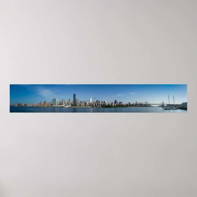 New York Skyline Poster (Vorne)