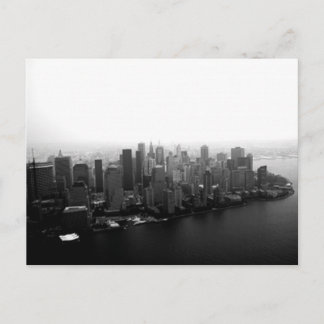 New York Skyline Postkarte