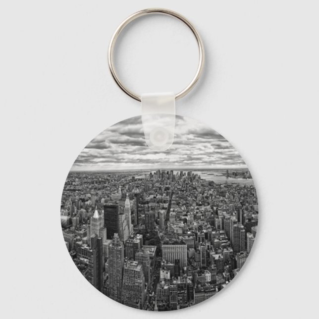 New York Skyline Schlüsselanhänger (Vorderseite)