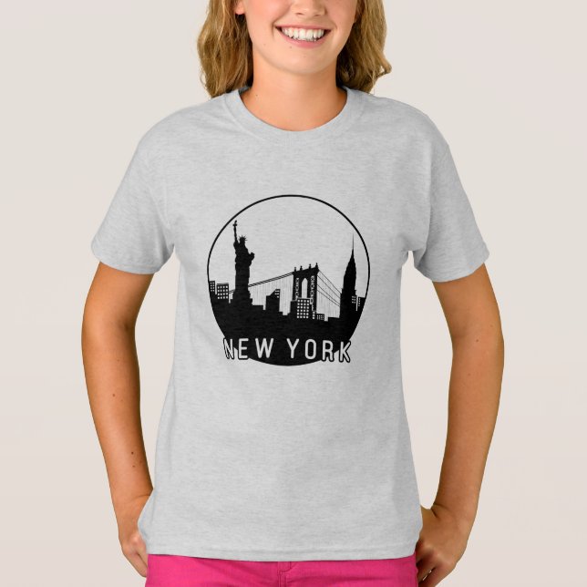 New York Skyline T-Shirt (Vorderseite)