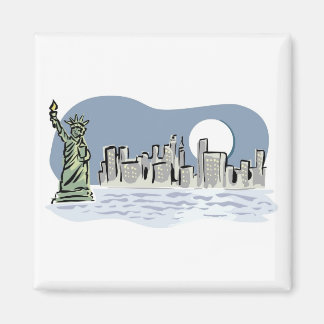 New York Skyline von Moonlight Magnet
