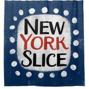 New York Slice Duschvorhang