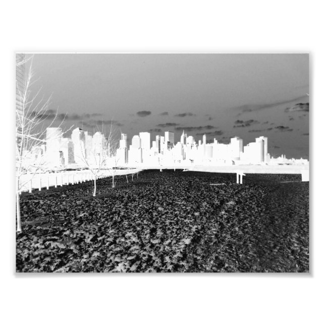 New York Snow Fotodruck (Vorne)