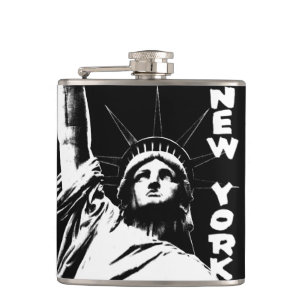 New York Souvenir Flask Statue of Liberty Flask Flachmann