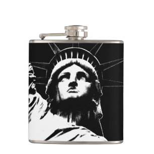 New York Souvenir Flask Statue of Liberty Flask Flachmann