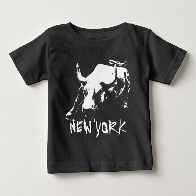 New York Souvenir Hoodie Bull NY Shirt Souvenir (Vorderseite)