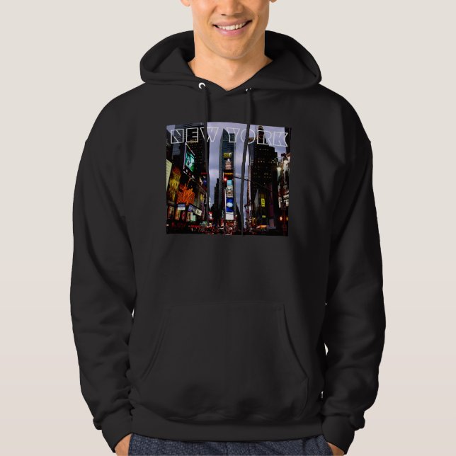 New York Souvenir Hoodie Times Square Hooded Shirt (Vorderseite)