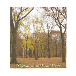 New York Souvenir Notepad Central Park NYC Geschen Notizblock