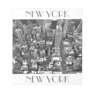 New York Souvenir Notepad Empire State View Gesche Notizblock