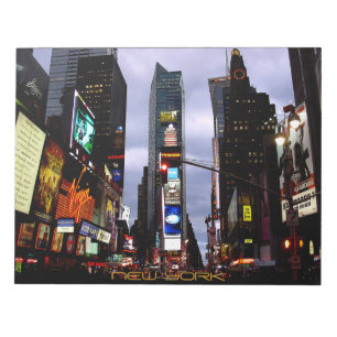 New York Souvenir Notepad NY Time Square Notepad Notizblock