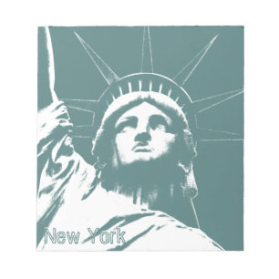 New York Souvenir Notepad Statue of Liberty Gifts Notizblock