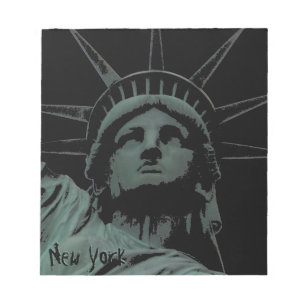 New York Souvenir Notepad Statue of Liberty Gifts Notizblock