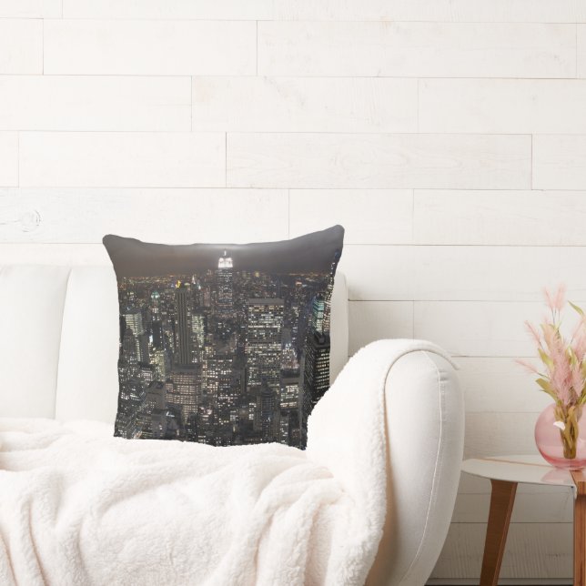 New York Souvenir Pillow NY Cityscape Pillow Kissen (Liege)