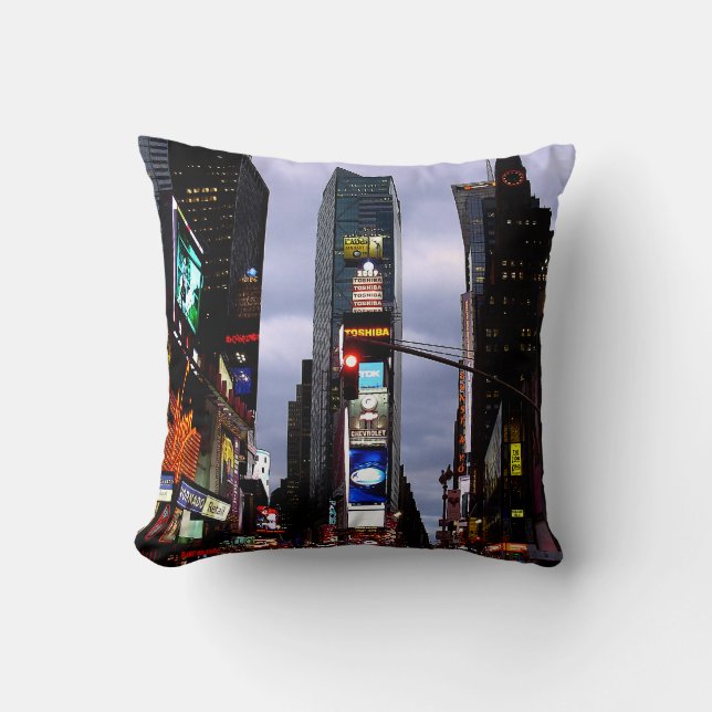 New York Souvenir Pillows NY Times Square Pillow Kissen (Vorderseite)