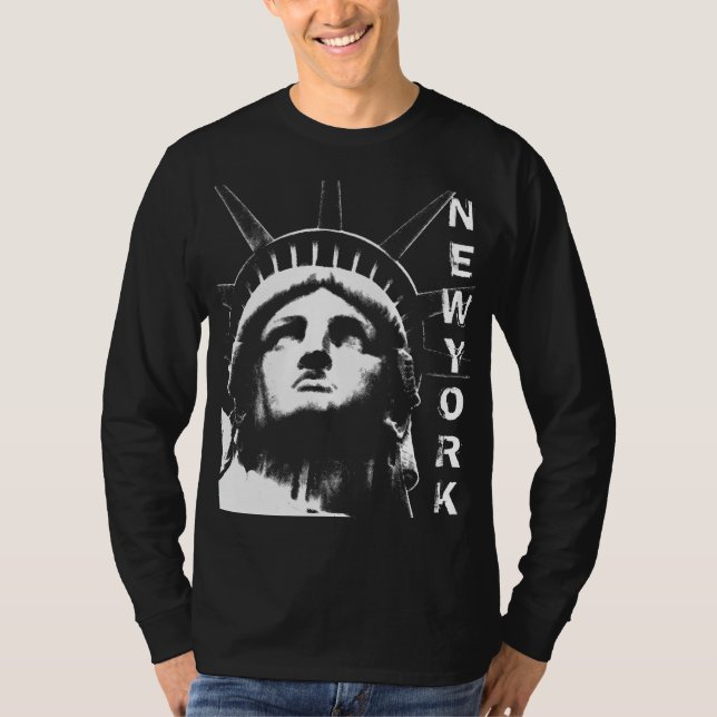 New York Souvenir Shirt Statue of Liberty Shirt (Vorderseite)