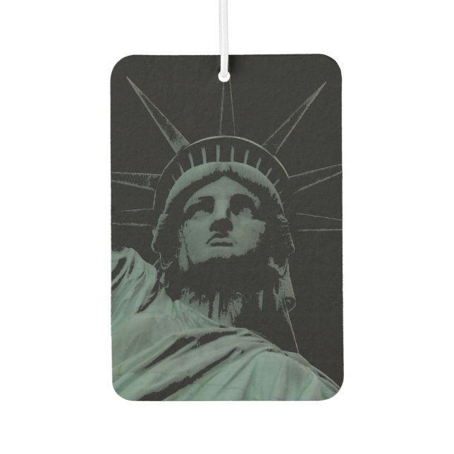 New York Souvenir Statue of Liberty Air Freshener Autolufterfrischer (Vorderseite)