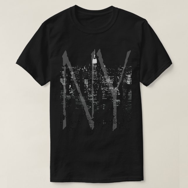 New York Souvenir T - Shirt NYC Shirt (Design vorne)